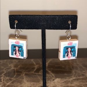 Lana Del Rey Lust For Life Scrabble Earrings